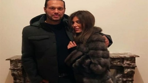 ريهام حجاج وزوجها