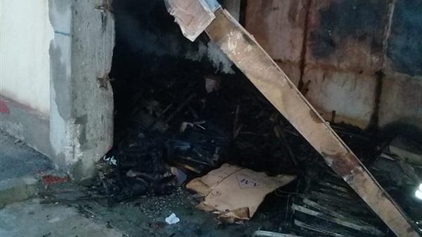 حريق بمصنع الفيروز