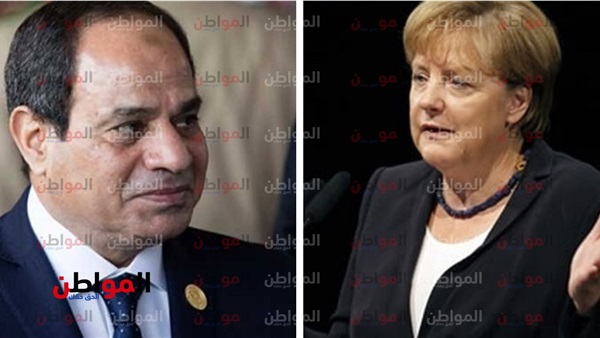 الرئيس السيسي والمستشارة