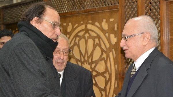 عزت العلايلي فى عزاء