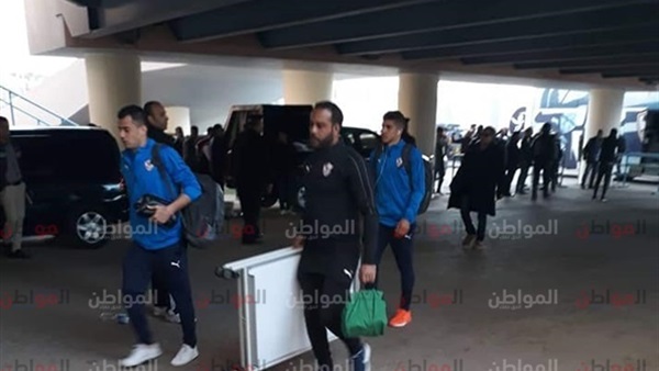 وصول لاعبو الزمالك