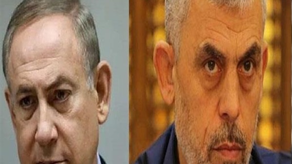 يحيى السنوار ونتنياهو