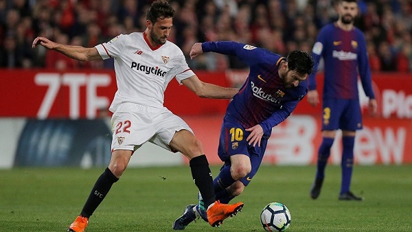 برشلونة وإشبيلية