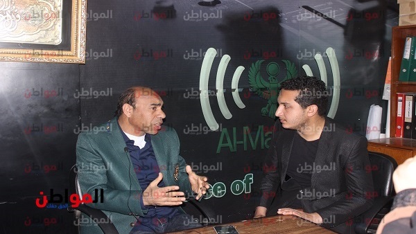 طارق هاشم يتحدث لمحرر