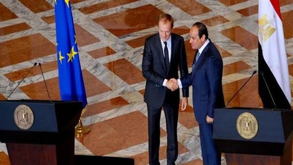 السيسي ورئيس المجلس