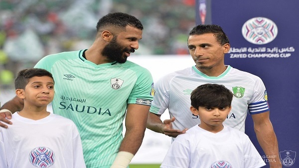 لقطة من المباراة