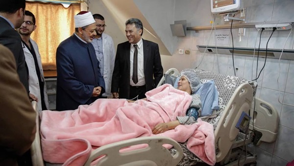 شيخ الأزهر خلال زيارة
