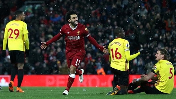 احتفال محمد صلاح