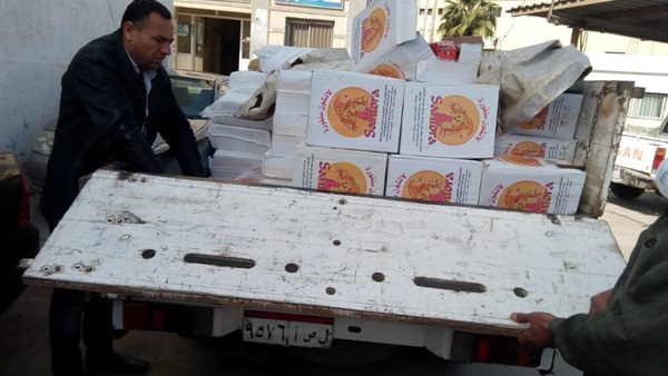 ضبط 2 ونصف طن لانشون
