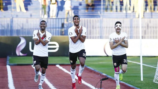 فرحة لاعبي الجونة