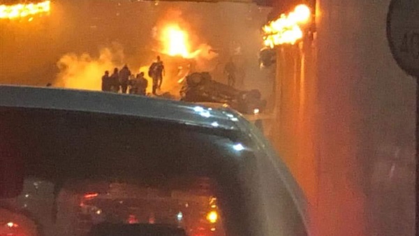 حريق نفق الثورة