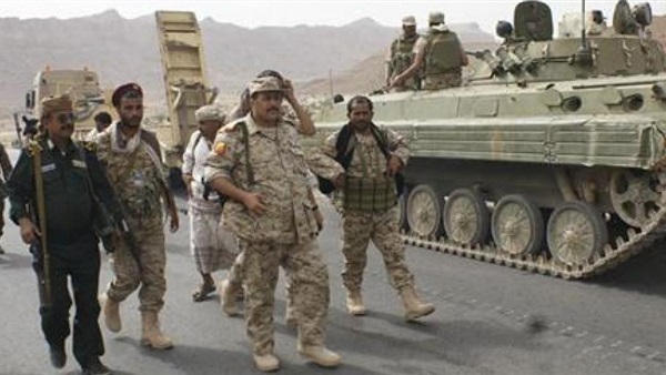 الجيش اليمنى