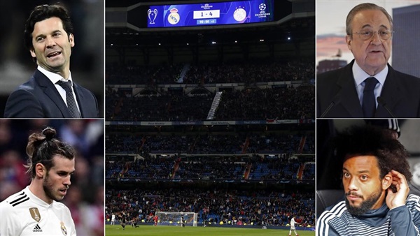 إنهيار ريال مدريد