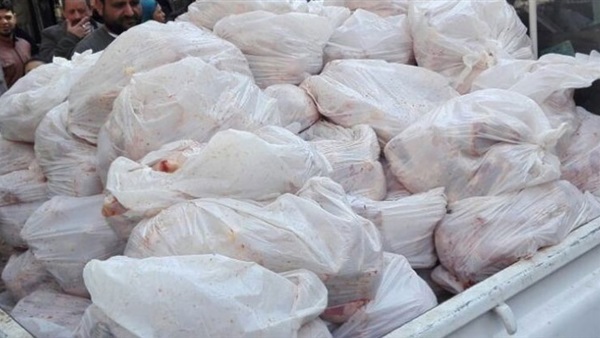 ضبط دواجن المجمدة
