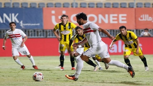 مباراة الزمالك والمقاولون