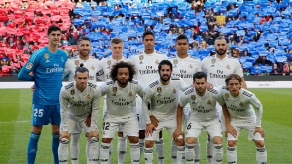 لاعبو ريال مدريد