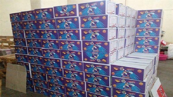 ضبط 8 أطنان سناكس