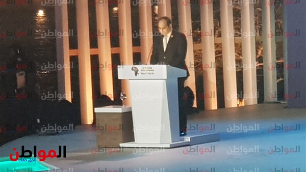 السيسي في افتتاح