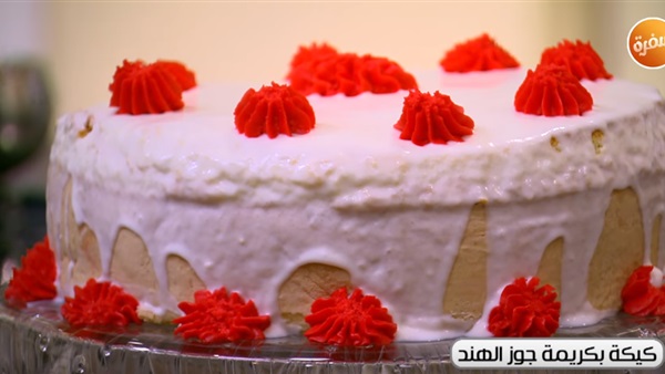 طريقة عمل كيكة بكريمة