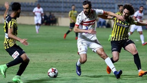 الزمالك ضد المقاولون