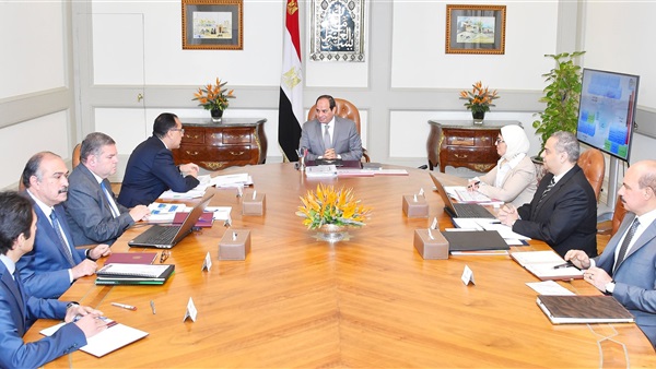اجتماع الرئيس السيسي