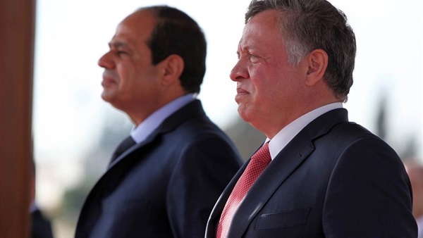 السيسي وملك الأردن