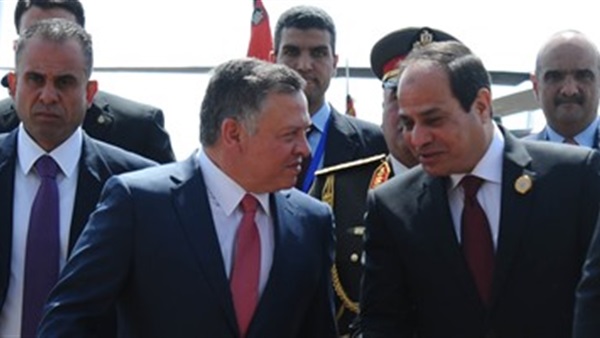 السيسي وملك الأردن