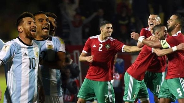 المغرب ضد الأرجنتين