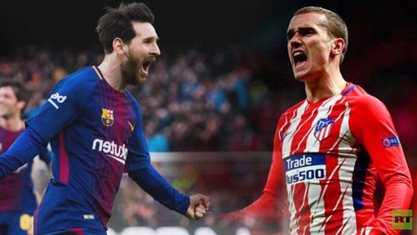 أتليلتكو ضد برشلونة