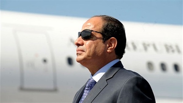 طائرة الرئيس السيسي