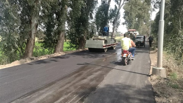 رئيس مدينة فوة يتابع