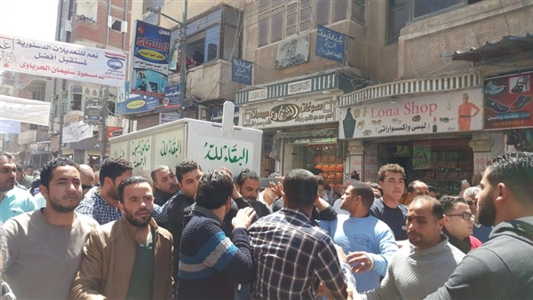 تشييع جثمان محمود