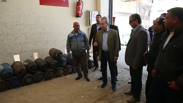 مستودع الغاز بمدينة