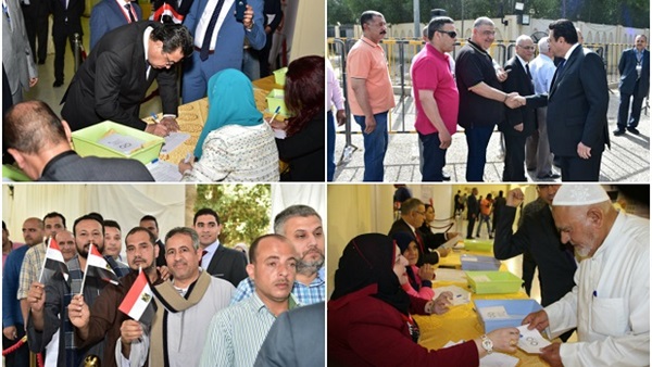 المصريون يحتشدون
