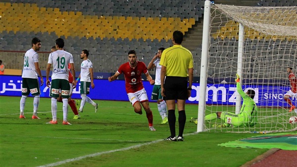 لقطة من مباراة الأهلي