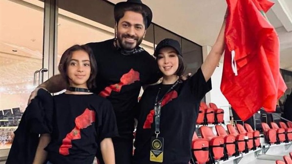 تامر حسني وزوجته