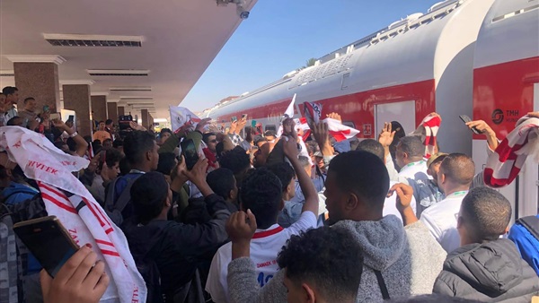 قطار جماهير الزمالك