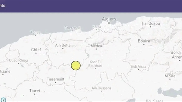 زلزال الجزائر