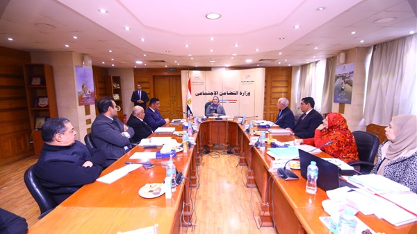 وزيرة التضامن واجتماع