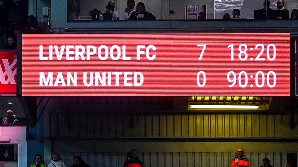 ليفربول يكتسح مانشستر