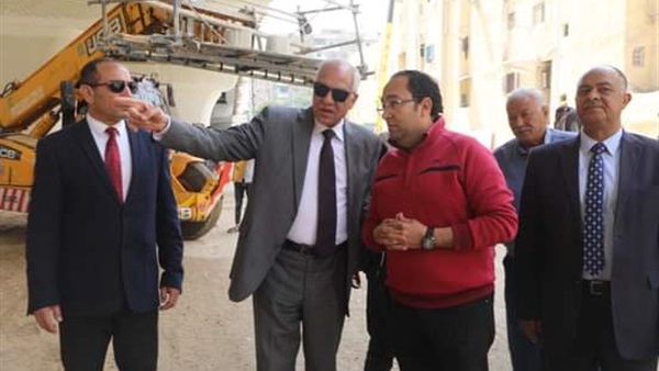 محافظ الجيزة يتابع