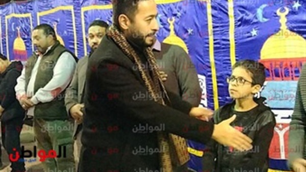 حمادة هلال في عزاء