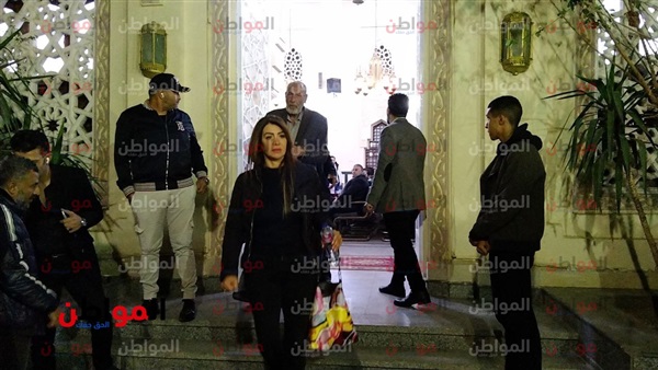 لقاء سويدان في عزاء