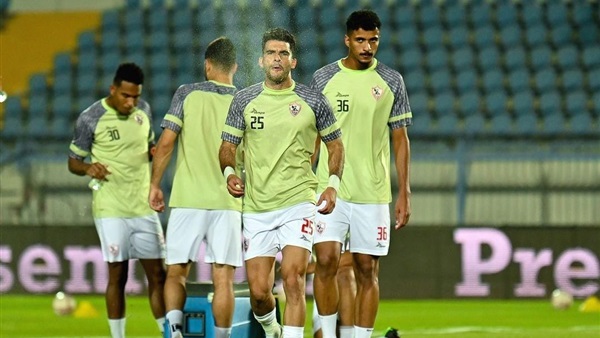 لاعبي فريق الزمالك