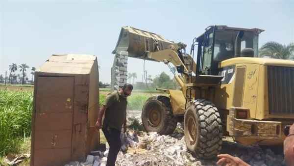 إزالة تعديات بأسيوط