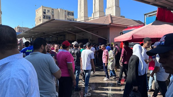 انفجار أنبوبة ببورسعيد