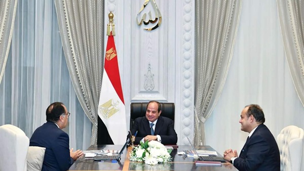 السيسي يجتمع بمدبولي