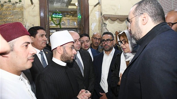 جانب من اعمال الزيارة