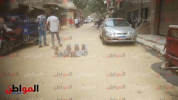 جانب من الرصف