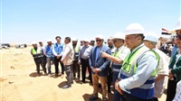  وزير الإسكان يتفقد محاور الطرق ومحطة تنقية مياه الشرب الجديدة بمدينة السادات